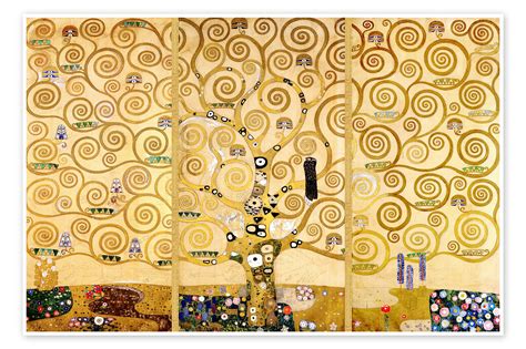 The Tree Of Life Print By Gustav Klimt Posterlounge