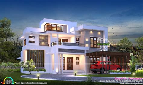 2873 Sq Ft 4 Bhk House With Cost Of ₹60 Lakhs Duplex House Design