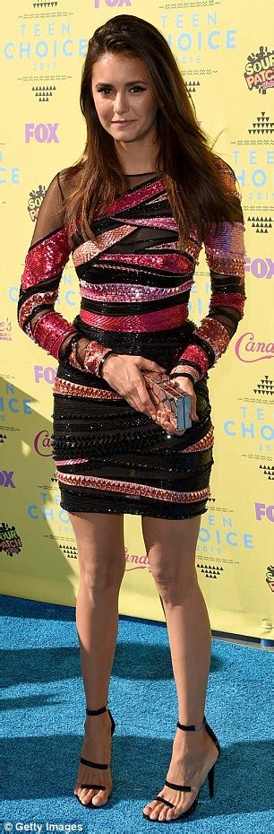 Nina Dobrev Accepts Final Award For Vampire Diaries During Teen Choice