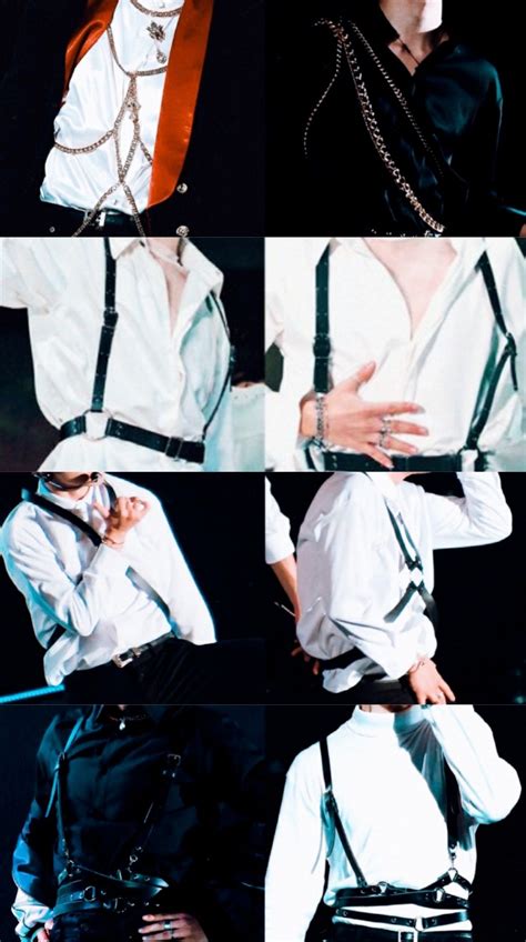 Jimin S Body Chains And Harnesses Were A Whole Another Level😍💜 Body Harness Harness Outfit