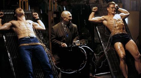 Shredded Muscle Electric Torture On Brandon Lee And Dolph Lundgren In Showdown In Little Tokyo