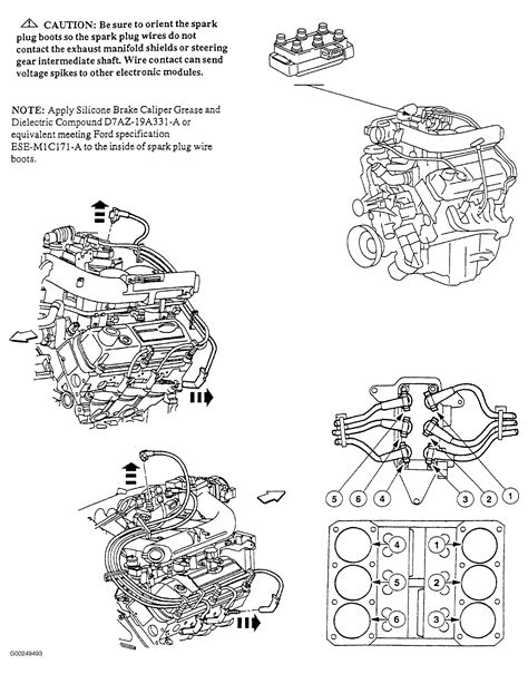 What direction is the application of this device heading? 2001 Lexus Gs300 Spark Plug Wire Diagram - Hanenhuusholli
