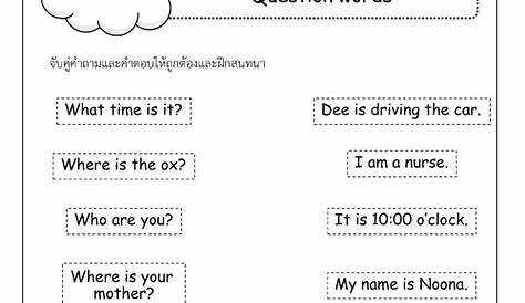 Wh-Question online worksheet for 4th. You can do the exercises online