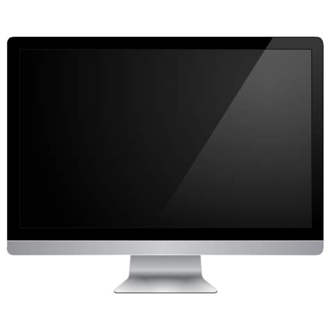 Black Computer Icon Png