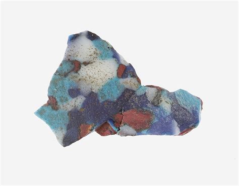 Fragment Of A Dish Of Polychrome Mosaic Glass New Kingdom The Metropolitan Museum Of Art