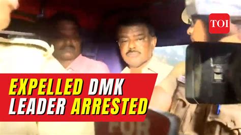 Video Former Dmk Spokesperson Sivaji Krishnamurthy Arrested For Crass Comments Against Khushbu