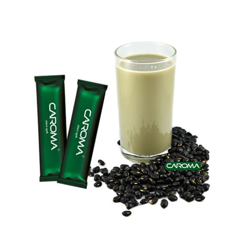 Caroma Organic Black Soy Milk Serbuk Soya Hitam Minumum Protein