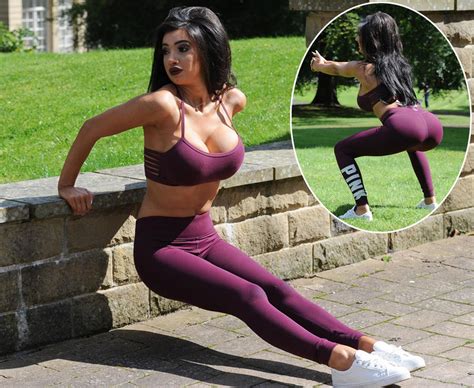 Busty Chloe Khan Sizzles In Outdoor Workout Daily Star