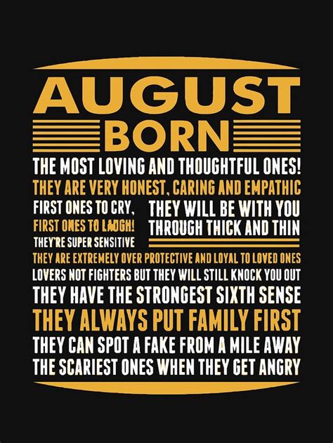 Born In August By Megiz August Born August Quotes Birthday Month Quotes