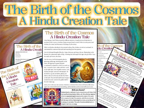 Hindu Creation Reading Comprehension Teaching Resources