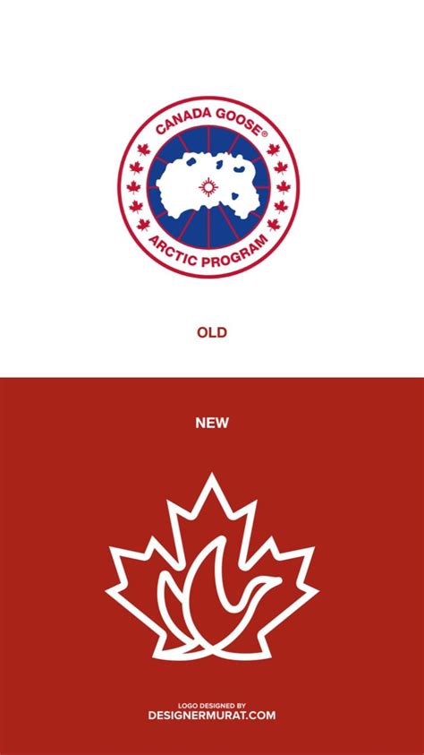 Canada Goose Logo Redesign Logo Redesign Corporate Branding Minimal Logo
