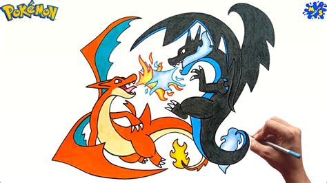 How To Draw Mega Charizard Y How To Draw Mega Charizard Y From Images