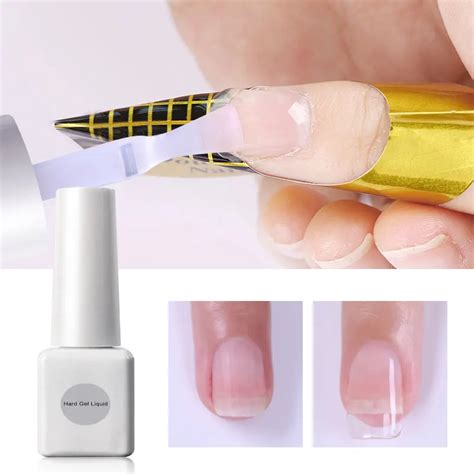 Gelike 5ml Quick Poly Extension Gel Clear Pink Nude Nail Tips UV