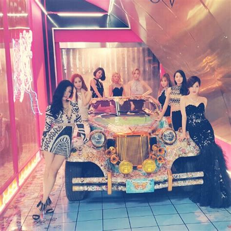 Tiffany Shared Clips And Pictures From Snsd S You Think Mv Wonderful Generation