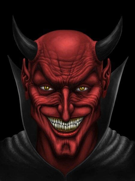 Demon`s smile (another story cut). Evil smile | Demon pictures, Satanic art, Evil demons