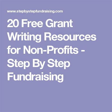 20 Free Grant Writing Resources For Non Profits Step By Step