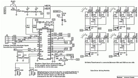 Inverter Circuit Diagram Pure Sine Wave Home Wiring Diagram