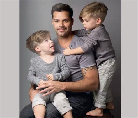 Ricky Martin Comparte En Las Redes Sociales Una Tierna Imagen De Sus