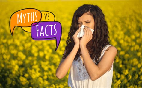 5 common myths about allergies debunked