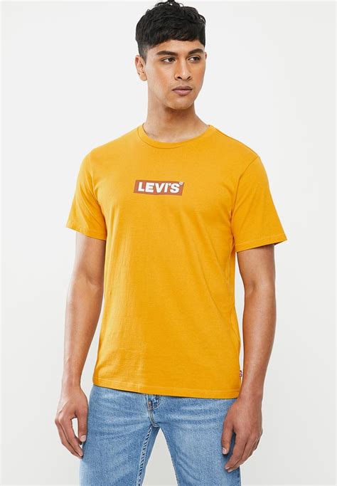 Boxtab Graphic Tee Golden Yellow Levis® T Shirts And Vests