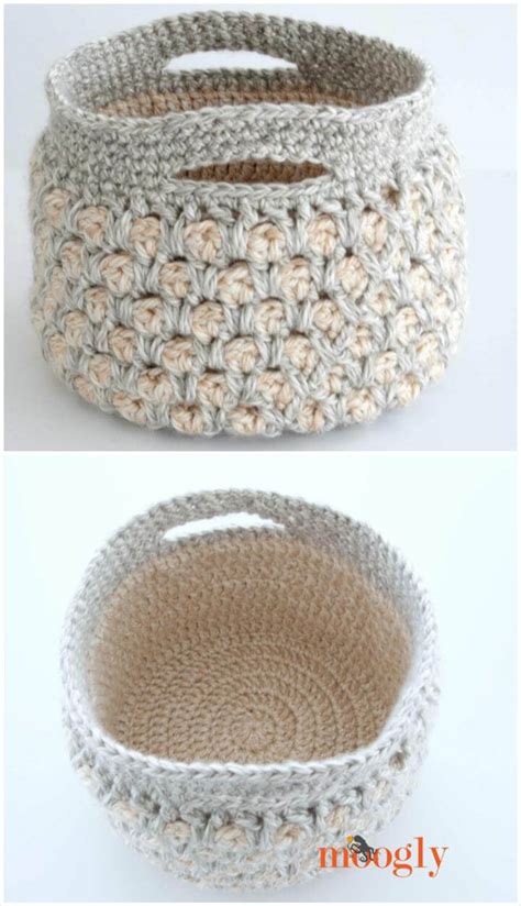 10 Free Crochet Basket Patterns For Beginners 101 Crochet Patterns
