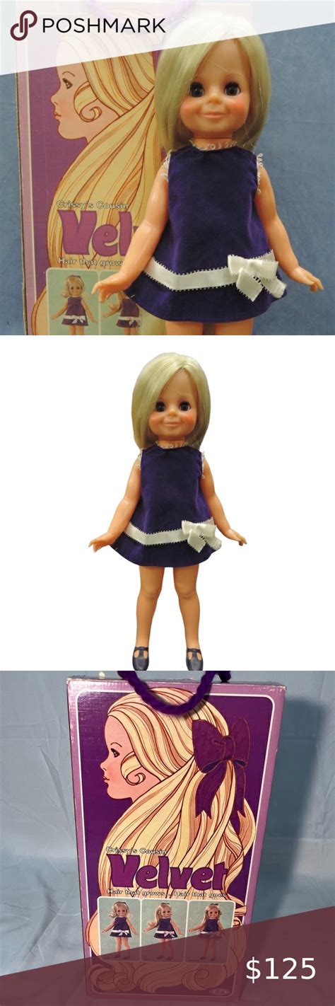 1970s Velvet Doll Chrissy Dolls Cousin Her Hair “grows” In Original