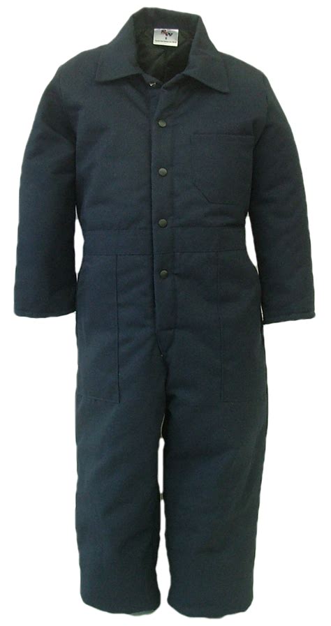 Childrens Quilt Lined Coverall Sew Wear Garment Mfg Ltd