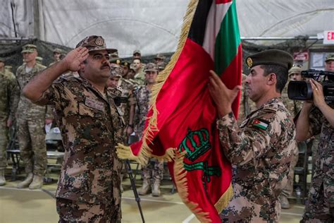 Jordanian Army Battalion Transfers Authority In Afghanistan Article