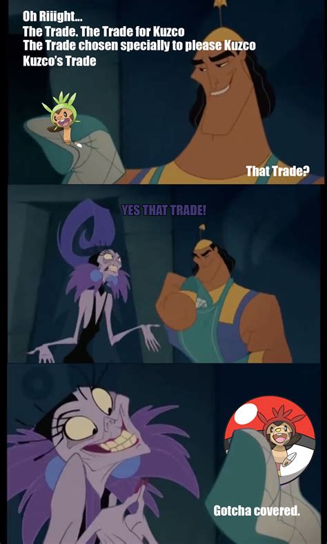 Kuzcos Trade The Emperors New Groove Know Your Meme