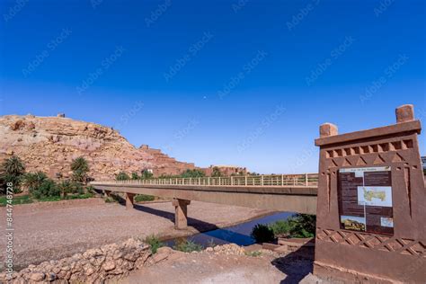 Bridge Leading To The Fortified Village Of Kesar Ksar Rivers Dry Up