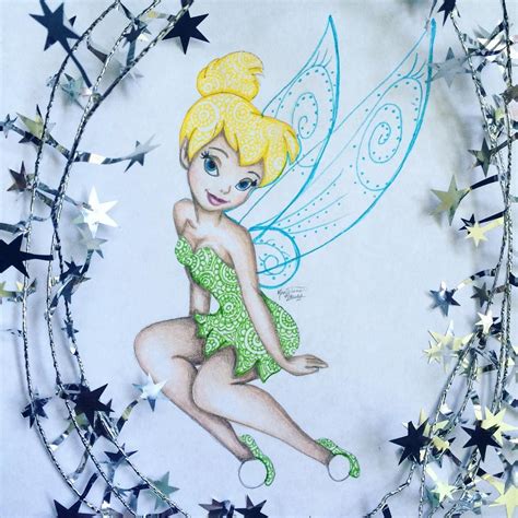 Tinkerbell Faith Trust And Pixie Dust Cute Disney Drawings Disney