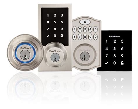Kwikset Smart Locks With Home Connect Keypads Touchscreens