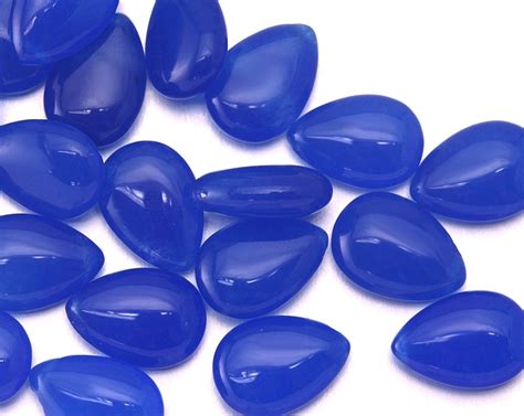 Cobalt Blue Gemstone Bead Jewelry Making Craft Supply Etsy