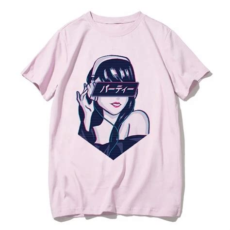 Vaporwave T Shirt In 2020 Aesthetic T Shirts Egirl Fashion Shopping