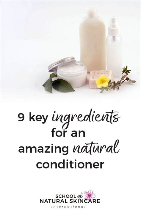 9 Key Ingredients For An Amazing Natural Conditioner Natural