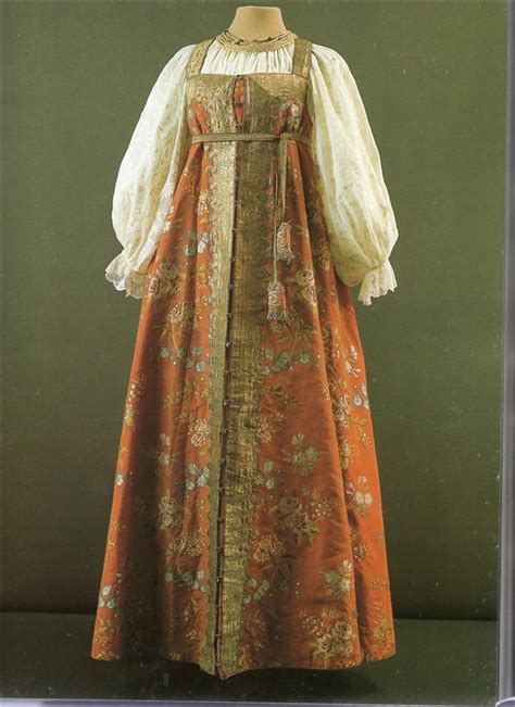 Russian Style — Costumes Of Xixth Century Russian Peasant Women