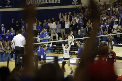 Stowells Career Night Pushes No 15 BYU To Sweep Of Portland News
