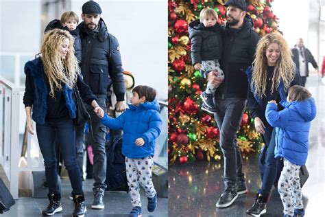 La Original Navidad Que Pasaron Shakira Y Piqué Con Sus Hijos Mujer Y