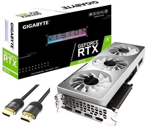 Highlight Features And Reviews Gigabyte Geforce Rtx 3070 Vision Oc