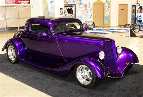 Purple 1933 Ford 3 Window Coupe Purple Car Hot Rods Cars Classic Cars