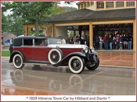 Owned by two americans, hibbard and darrin it built bodies for the most luxurious chassis. 1929 Minerva Town Car by Hibbard and Darrin (met ...