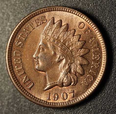 1907 Indian Head Penny Worth Mint I Would Like To Sell It
