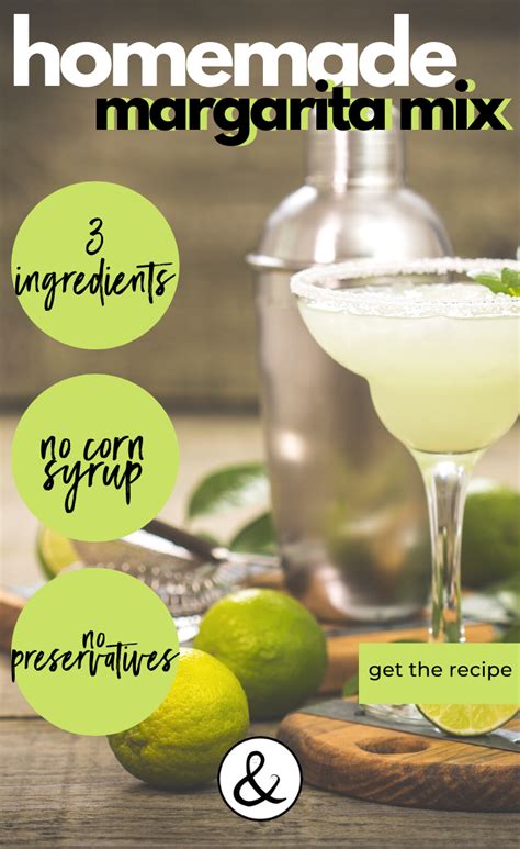 The Only Homemade Margarita Mix Recipe Youll Ever Need Artofit