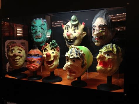 Maskfest 2012 Museum Display Blood Curdling Blog Of Monster Masks