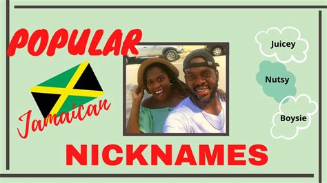 Popular Jamaican Nicknames Youtube