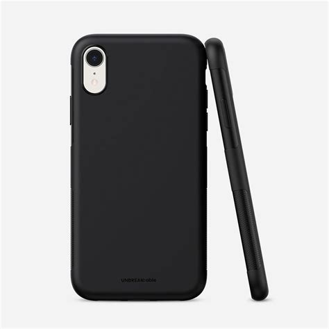 Iphone Xr Soft Tpu Phone Case Black Unbreakcable