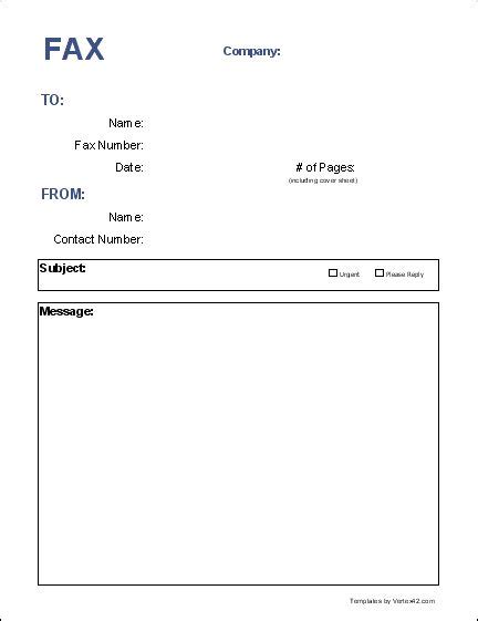 It can be used to transmit all kinds of messages. Blank Fax Cover Page | Free Fax Cover Sheet Template ...