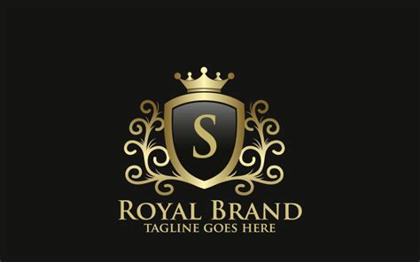 Gold Luxury Royal Brand S Logo Template Templatemonster