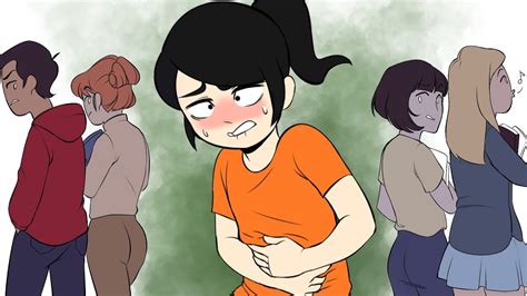 Animated Girls Face Farting Anime Girl