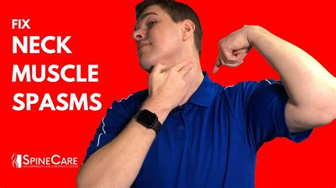 How To Treat Neck Spasms In Minute Youtube
